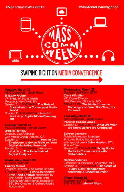 Mass Comm Week (11 x 17) Flyer